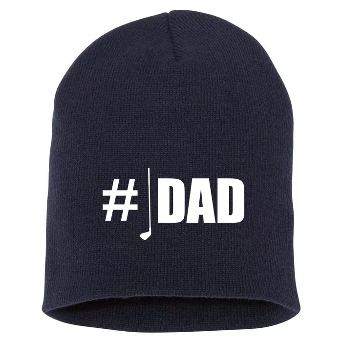 #1 Golf Dad Short Acrylic Beanie