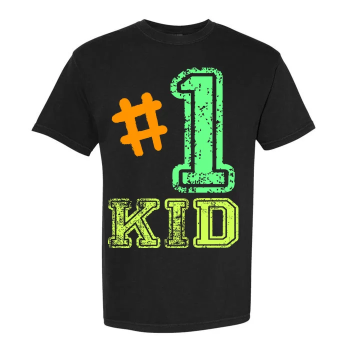 #1 Kid Garment-Dyed Heavyweight T-Shirt