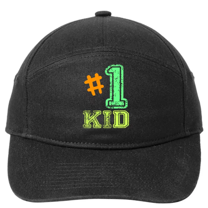 #1 Kid 7-Panel Snapback Hat