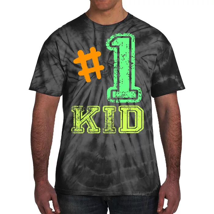 #1 Kid Tie-Dye T-Shirt