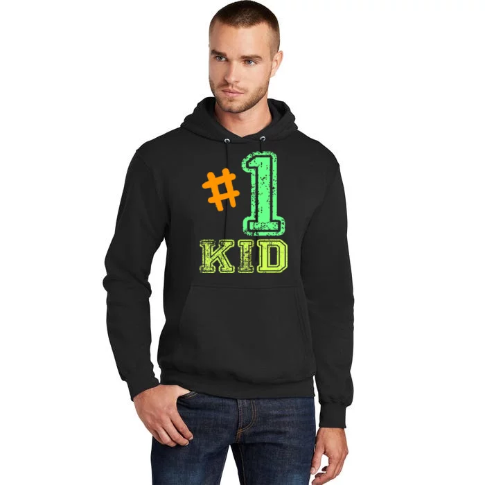 #1 Kid Tall Hoodie