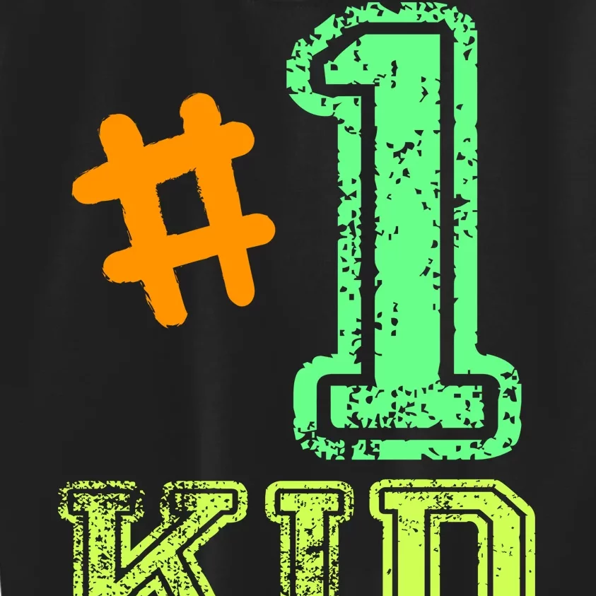 #1 Kid Kids Sweatshirt