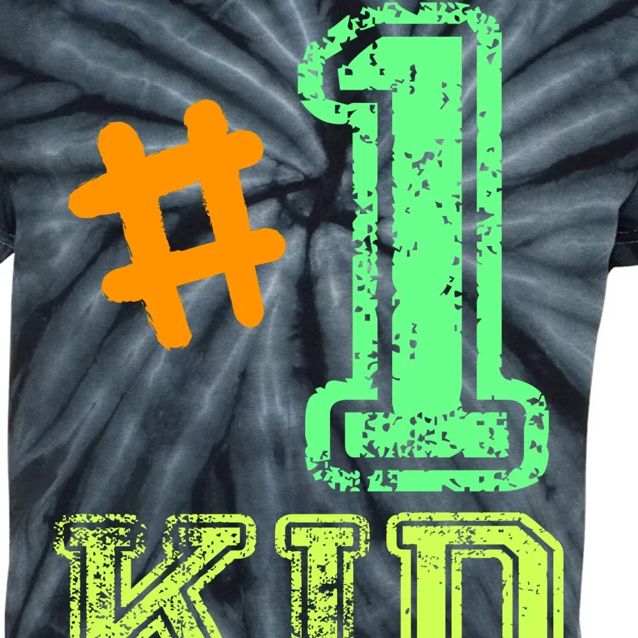 #1 Kid Kids Tie-Dye T-Shirt