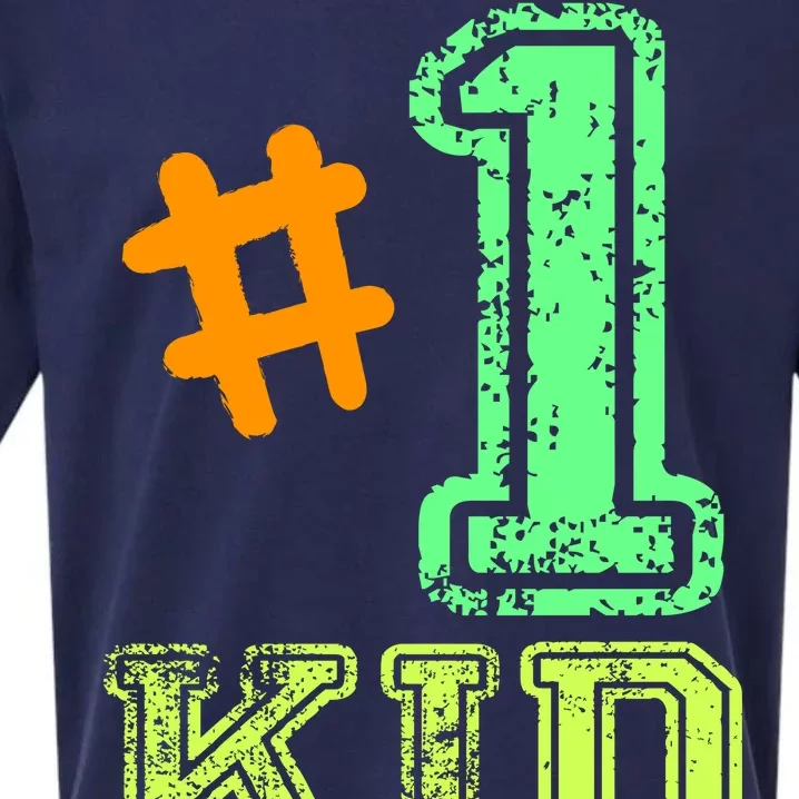 #1 Kid Sueded Cloud Jersey T-Shirt