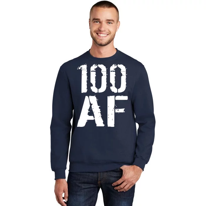 100 AF 100th Birthday Tall Sweatshirt