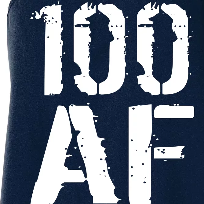 100 AF 100th Birthday Women's Racerback Tank