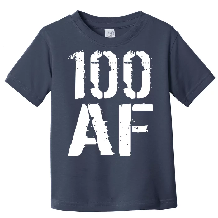 100 AF 100th Birthday Toddler T-Shirt