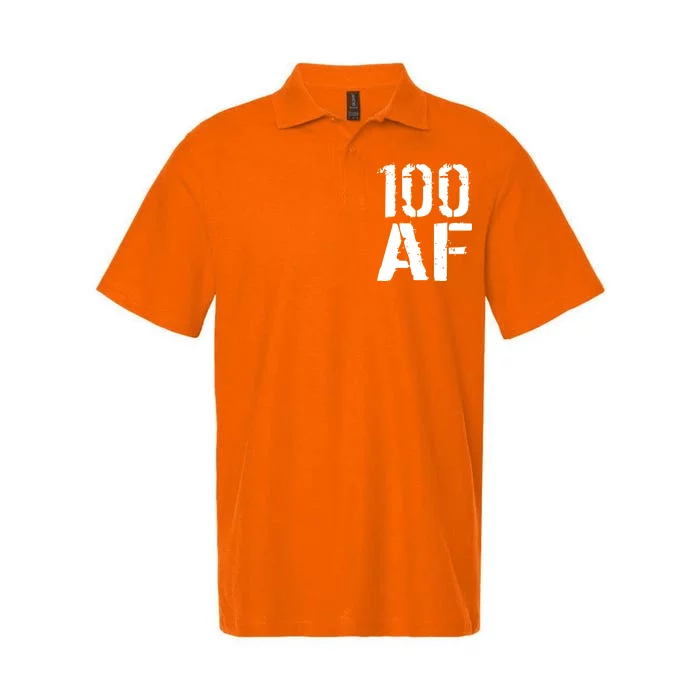 100 AF 100th Birthday Softstyle Adult Sport Polo