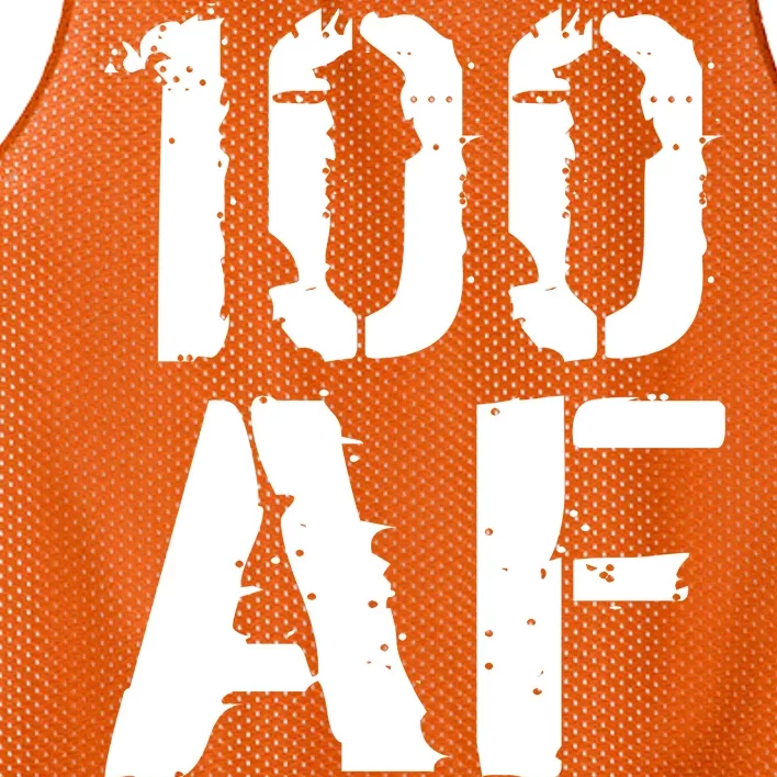 100 AF 100th Birthday Mesh Reversible Basketball Jersey Tank