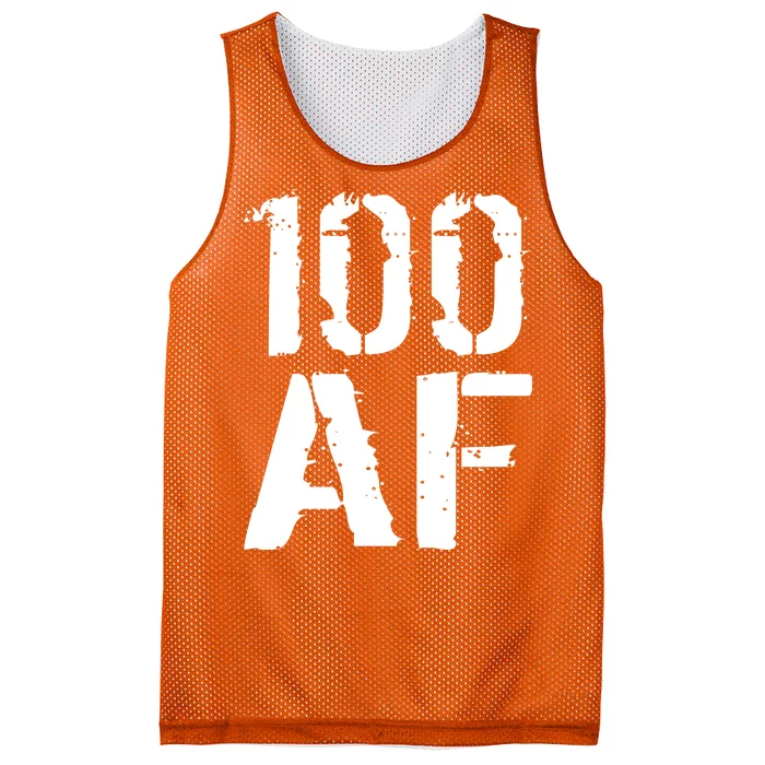 100 AF 100th Birthday Mesh Reversible Basketball Jersey Tank