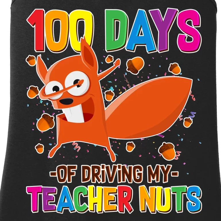 100 Days Of Driving My Teacher Nuts Ladies Essential Tank