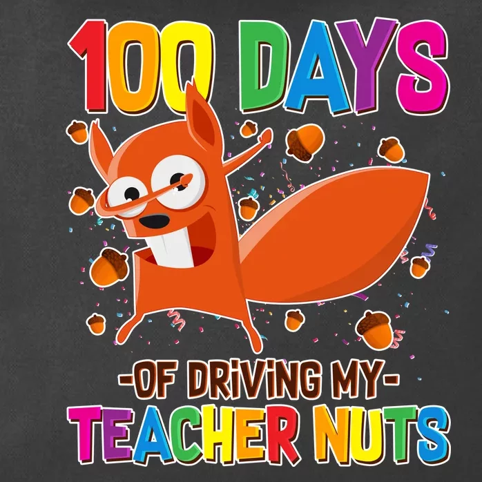 100 Days Of Driving My Teacher Nuts Zip Tote Bag