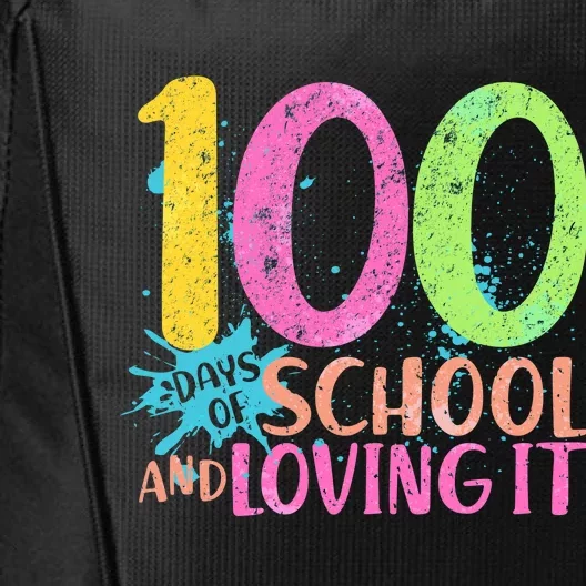 100 Days Of School And Loving It City Backpack