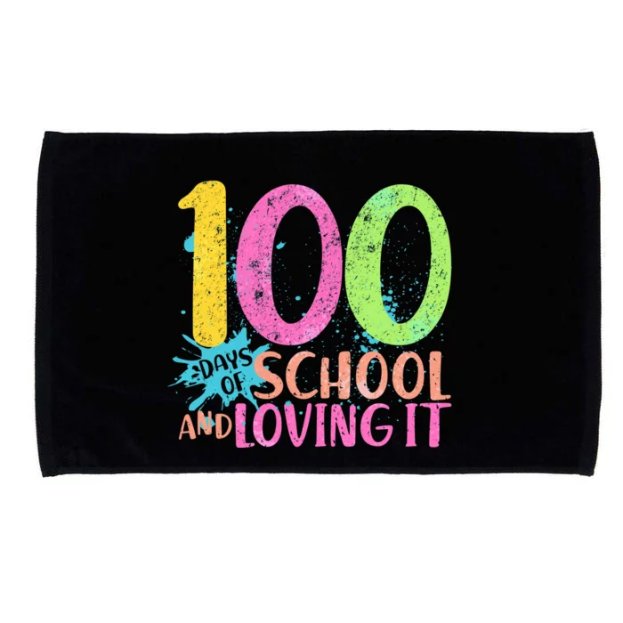 100 Days Of School And Loving It Microfiber Hand Towel