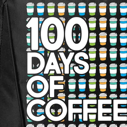 100 Days Of School (Coffee) City Backpack