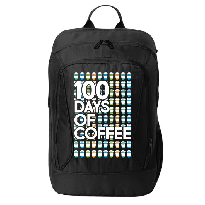 100 Days Of School (Coffee) City Backpack