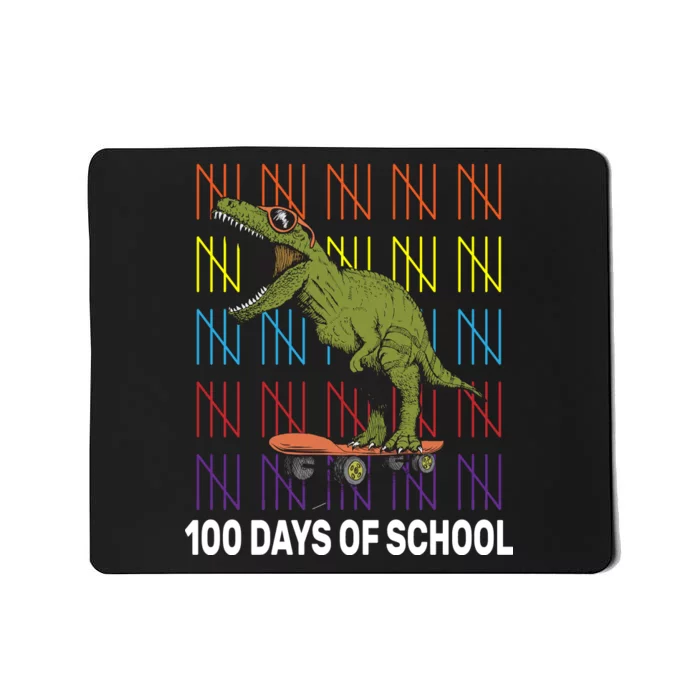 100 Days of School Cool Dinosaur Mousepad