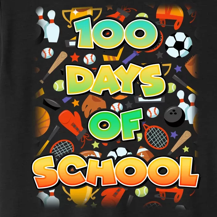 100 Days Of School Sports ChromaSoft Performance T-Shirt