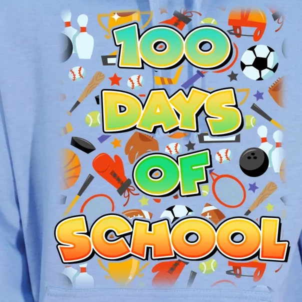 100 Days Of School Sports Unisex Surf Hoodie