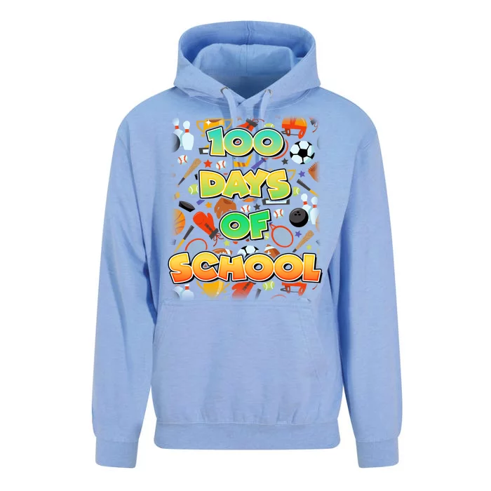 100 Days Of School Sports Unisex Surf Hoodie