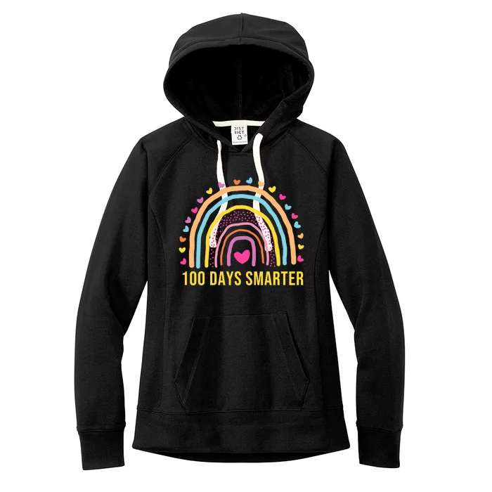 100 Days Smarter Women's Fleece Hoodie