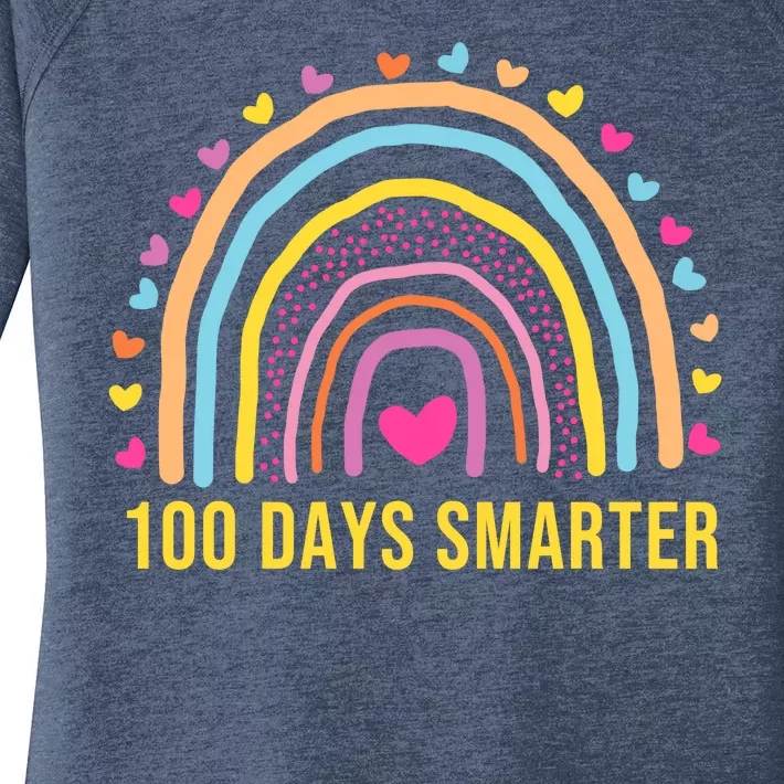 100 Days Smarter Women's Perfect Tri Tunic Long Sleeve Shirt