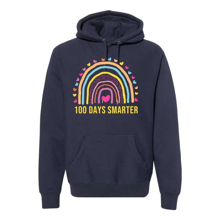 100 Days Smarter Premium Hoodie