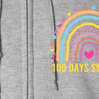 100 Days Smarter Full Zip Hoodie