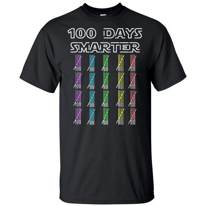 100 Days Smarter 100th Day Of School Tall T-Shirt