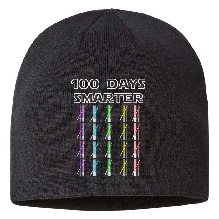 100 Days Smarter 100th Day Of School 8 1/2in Sustainable Knit Beanie