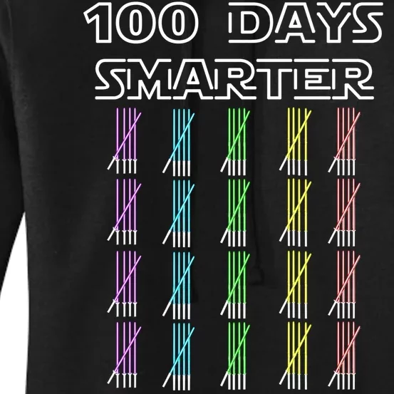 100 Days Smarter 100th Day Of School Women's Pullover Hoodie