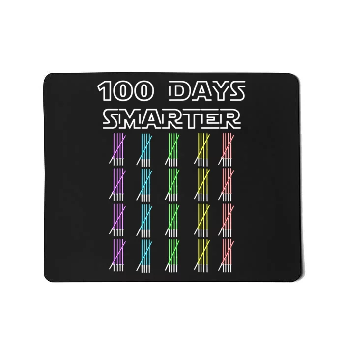 100 Days Smarter 100th Day Of School Mousepad