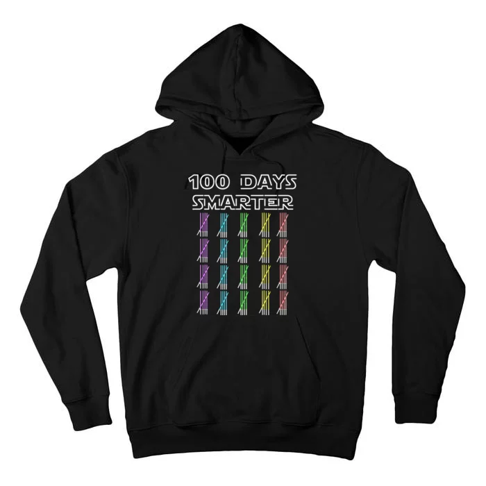 100 Days Smarter 100th Day Of School Tall Hoodie