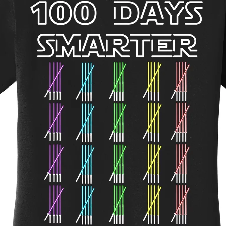 100 Days Smarter 100th Day Of School Women's T-Shirt