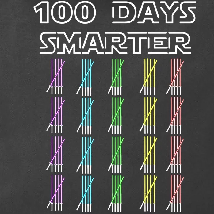 100 Days Smarter 100th Day Of School Zip Tote Bag