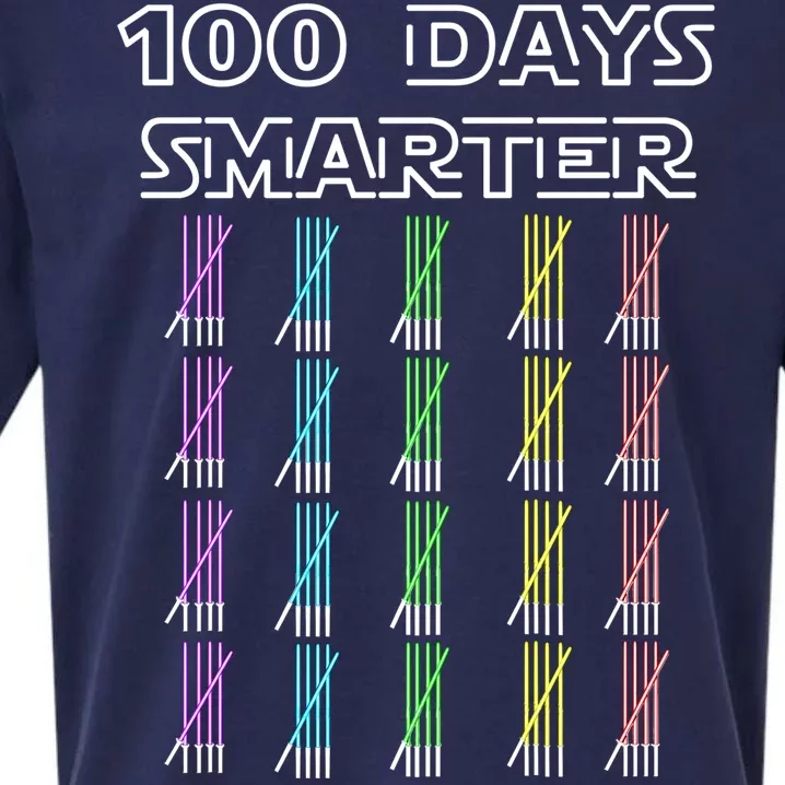 100 Days Smarter 100th Day Of School Sueded Cloud Jersey T-Shirt