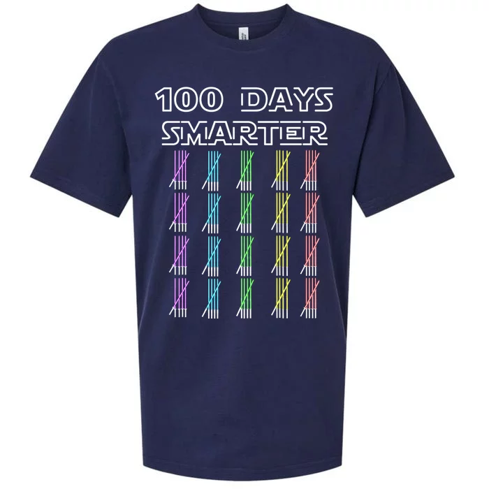 100 Days Smarter 100th Day Of School Sueded Cloud Jersey T-Shirt