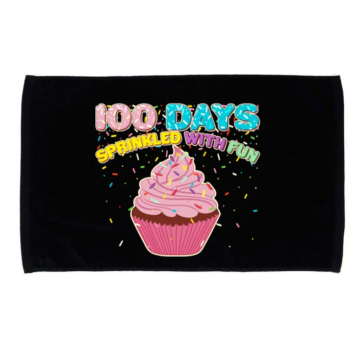 100 Days Sprinkled With Fun Cupcake Microfiber Hand Towel