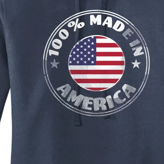 100% Made In America Women's Pullover Hoodie