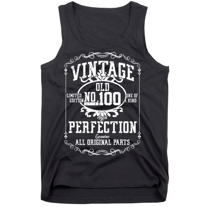 100th Birthday Genuine All Original Parts Tank Top