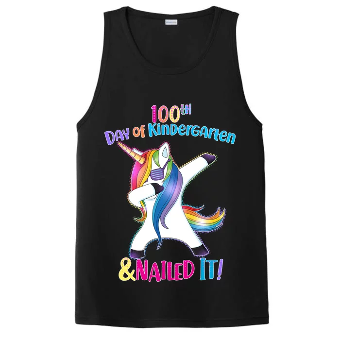 100th Day Of Kindergarten & Nailed it Performance Tank