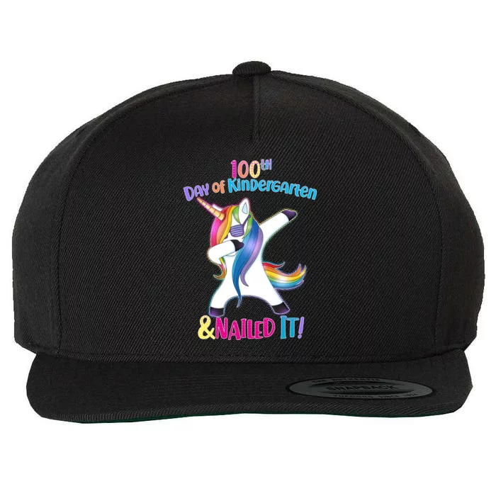 100th Day Of Kindergarten & Nailed it Wool Snapback Cap