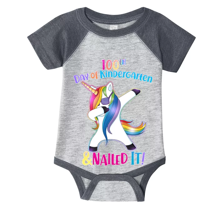 100th Day Of Kindergarten & Nailed it Infant Baby Jersey Bodysuit