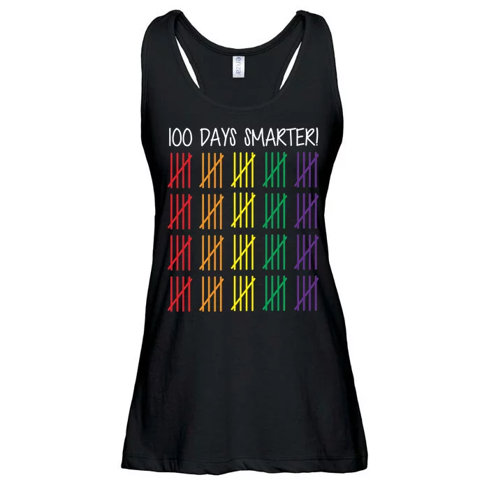 100th Day of School Ladies Essential Flowy Tank