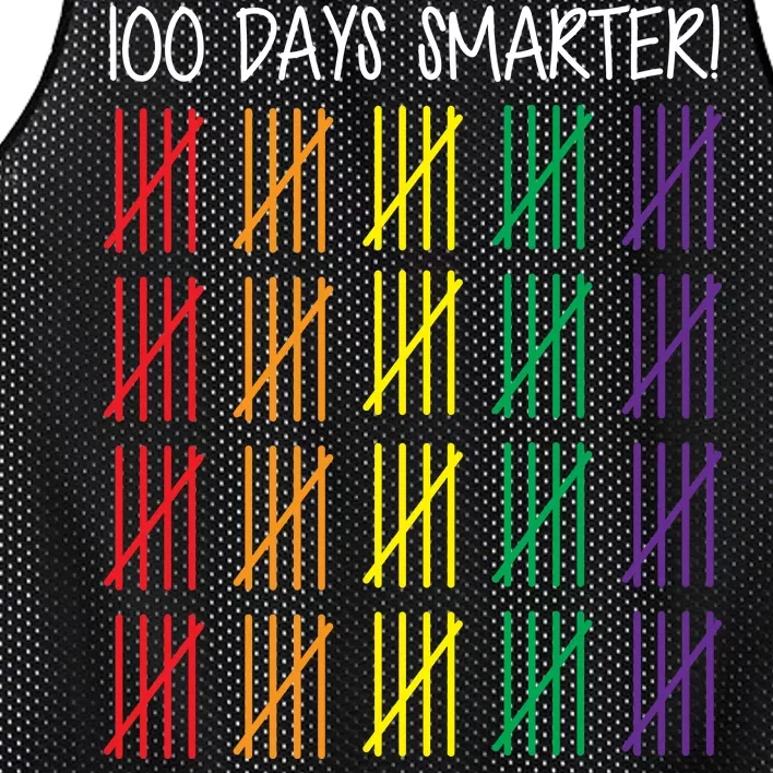 100th Day of School Mesh Reversible Basketball Jersey Tank