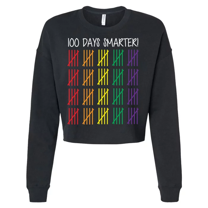 100th Day of School Cropped Pullover Crew