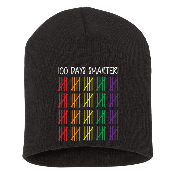 100th Day of School Short Acrylic Beanie