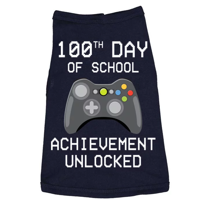 100th Day Of School Achievement Unlocked Cute Doggie Tank