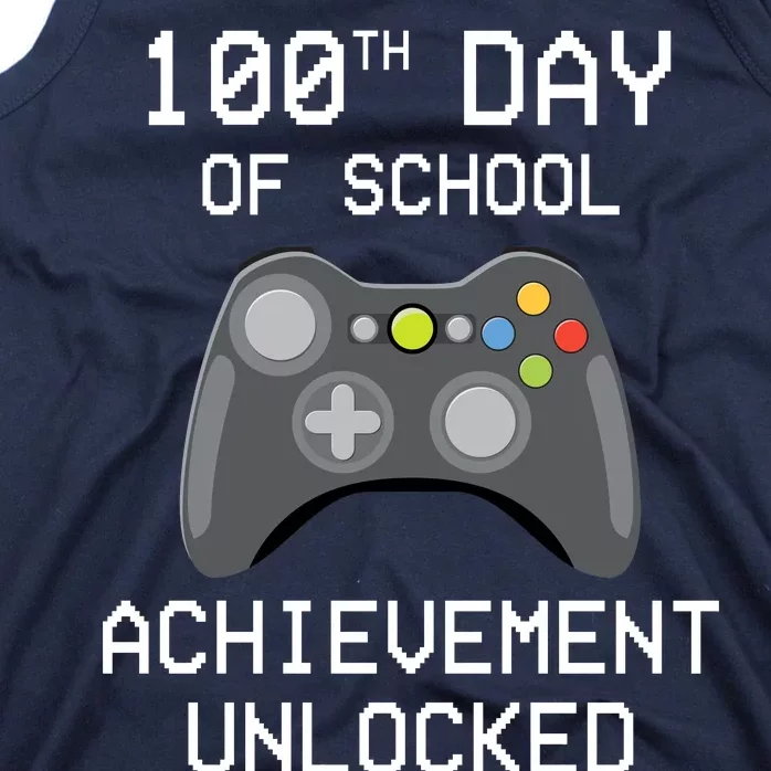 100th Day Of School Achievement Unlocked Cute Tank Top