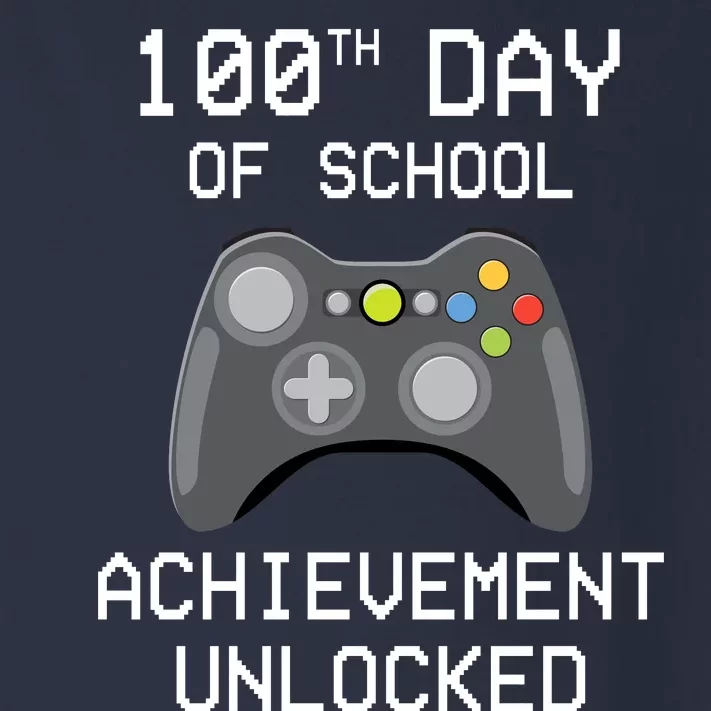 100th Day Of School Achievement Unlocked Cute Toddler Long Sleeve Shirt